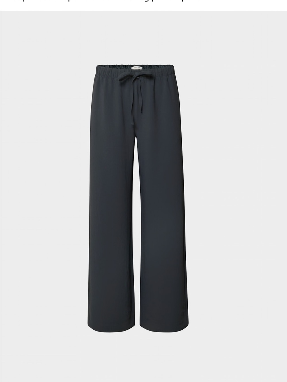 Aritzia Crepette Lodge Wide-Leg Drawstring Pants
